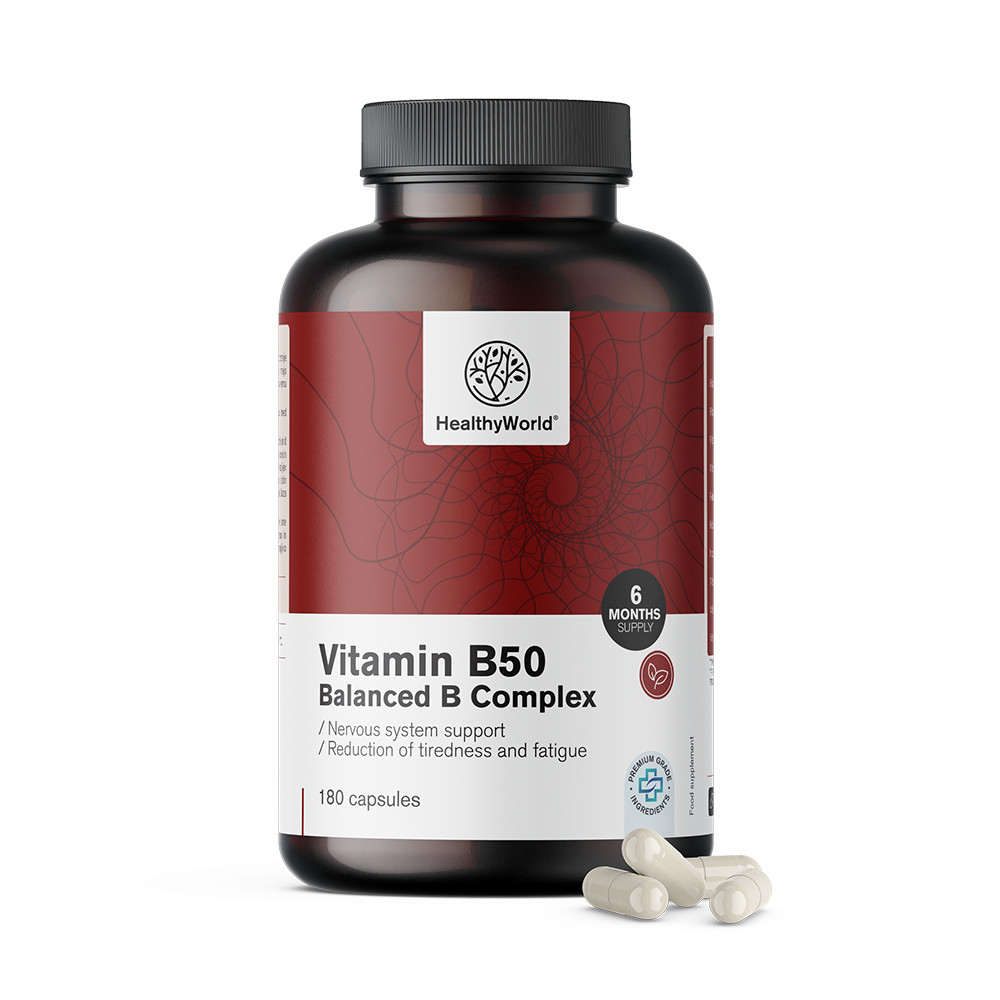 Vitamin B50 complejo cápsulas