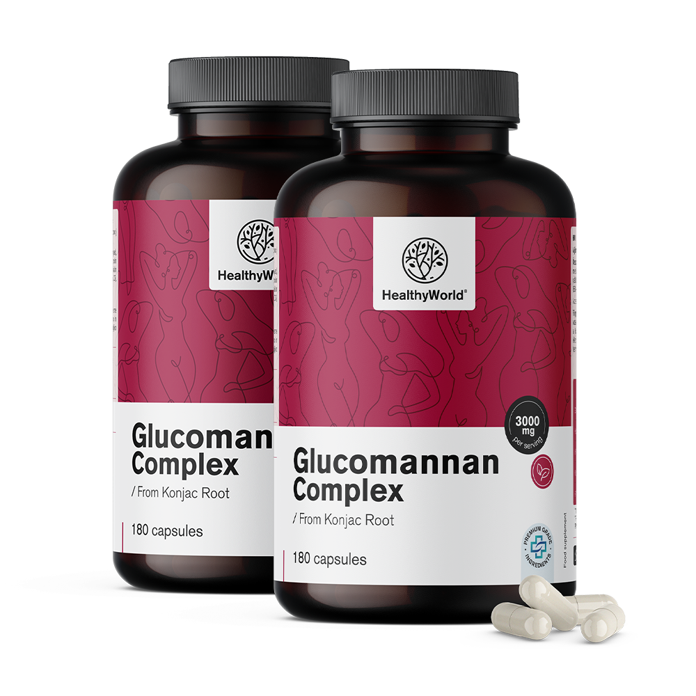 Glukomanan complejo 3000 mg