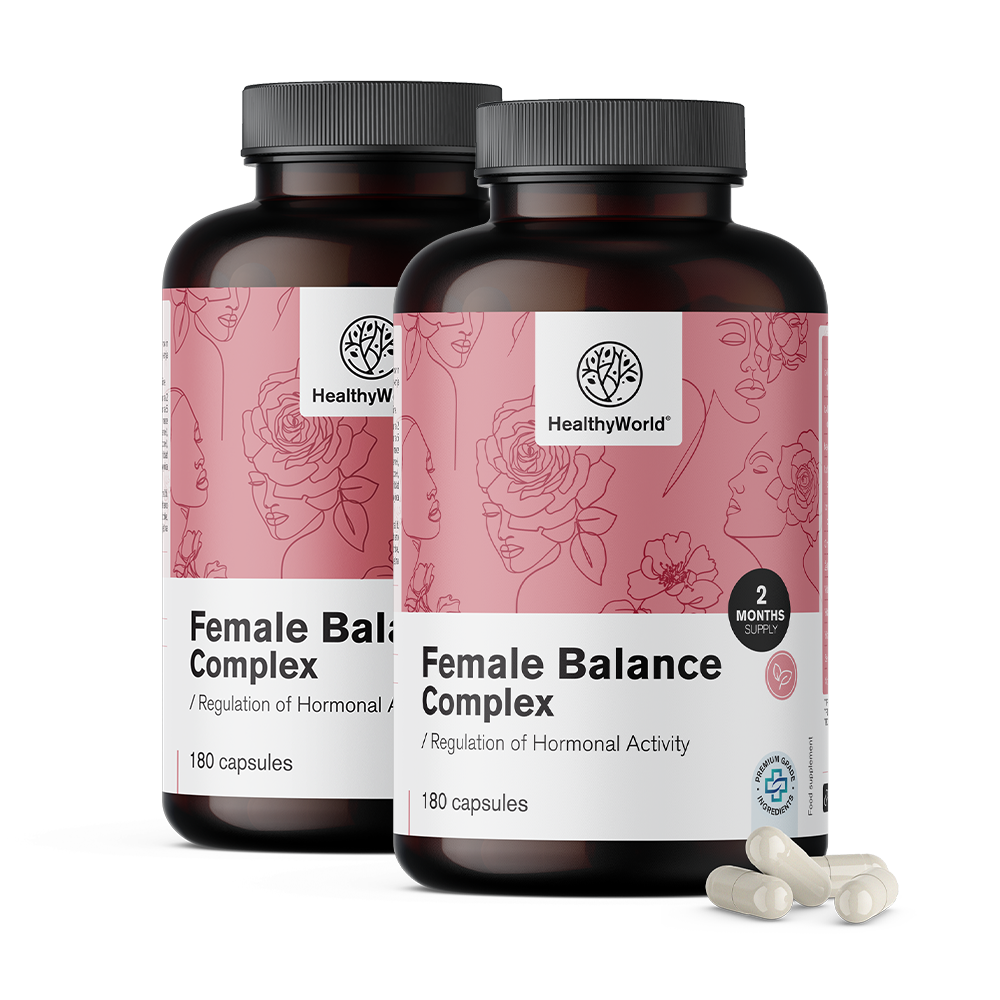 Equilibrio femenino - complejo para mujeres y regulación de hormonas

Equilibrio femenino - complejo para mujeres y regulación de hormonas